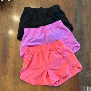 Set of 3 old navy girls shorts medium size 8